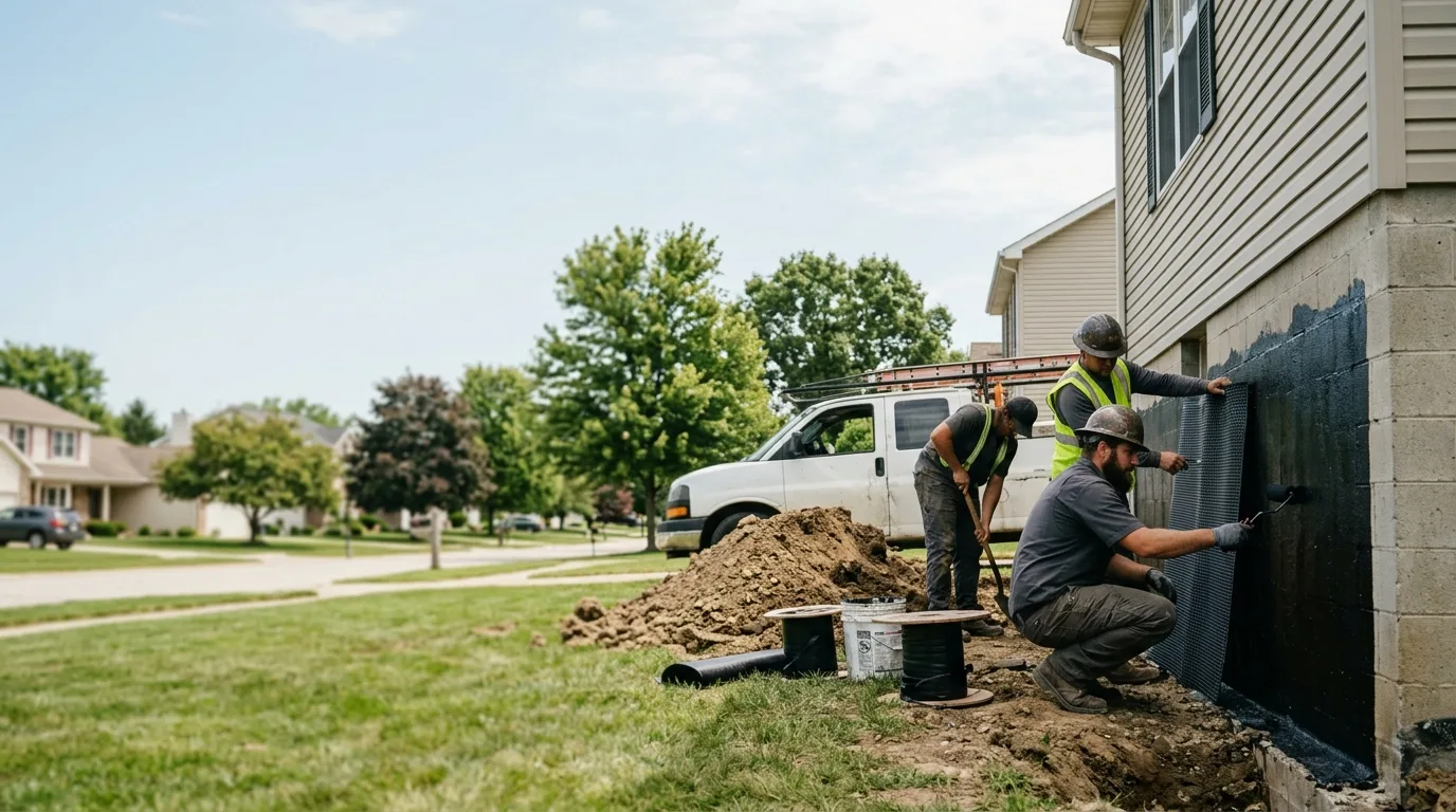Basement Waterproofing in Mount Ayr, IN near me